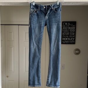 Rock&Roll Women’s Boyfriend Jeans in Blue - Classic Relaxed Fit